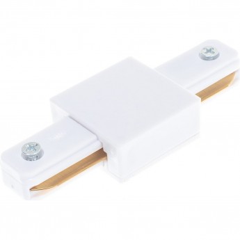 Коннектор GAUSS для трековых шинопроводов (T) белый