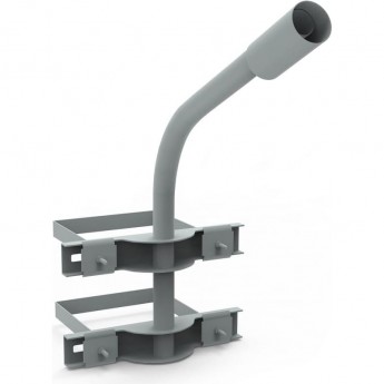 Кронштейн GAUSS для уличных светильников на опору с 2 хомутами 625*460*680 D48мм