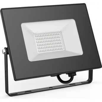 Прожектор светодиодный GAUSS ELEMENTARY 50W 3200LM IP65 зеленого свечения черный корпус Прожектор светодиодный GAUSS ELEMENTARY 50W 3200LM IP65 зеленого свечения черный корпус